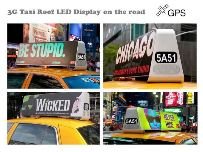 3G WIFI nirkabel P5 diprogram dipimpin iklan taksi nirkabel dipimpin tampilan lampu atas