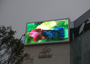 Iklan komersial besar di luar ruangan P6 Full Color LED Display pemasok