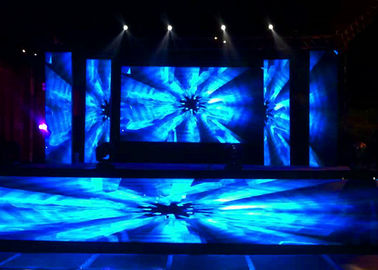 P5 dalam ruangan penuh warna sewa panggung dipimpin layar 640 * 640mm dinding video yang dipimpin dalam ruangan pemasok