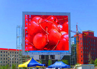 P6 luar ruangan penuh warna dipimpin layar, iklan luar besar tv dipimpin layar pemasok