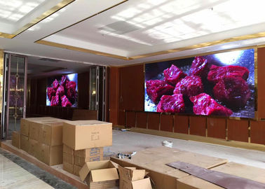 P2.5 Indoor HD LED Video Wall Elektronik Panel Periklanan Sistem Kontrol Linsn pemasok