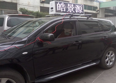 P5 Penuh Warna LED Taxi Sign Mobile Advertising LED Display Screen IP65 Waterproof pemasok