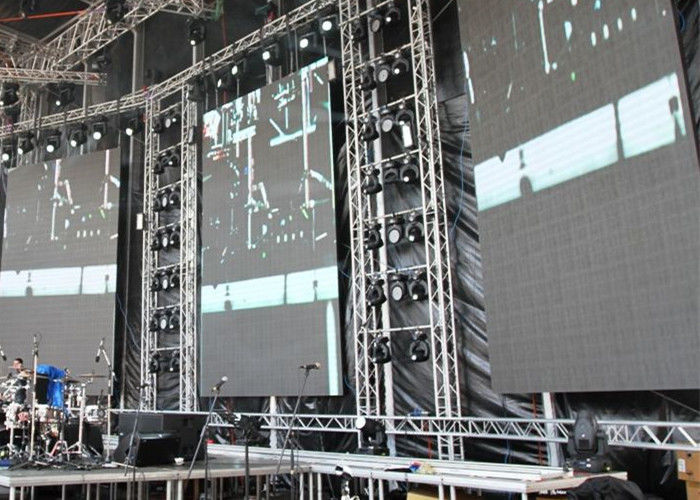 Acara Konser Sewa Layar Video Luar Ruang, Panel LED P5 Untuk Tahap Kecerahan Tinggi pemasok