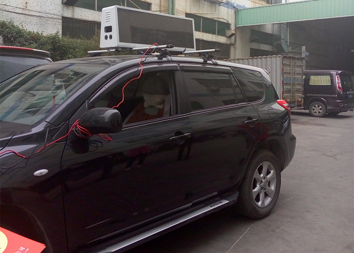 Cina Wireless Programmable LED Tanda Taksi 5mm Pixel Pitch Waterproof LED Taksi Tampilan Atas pabrik