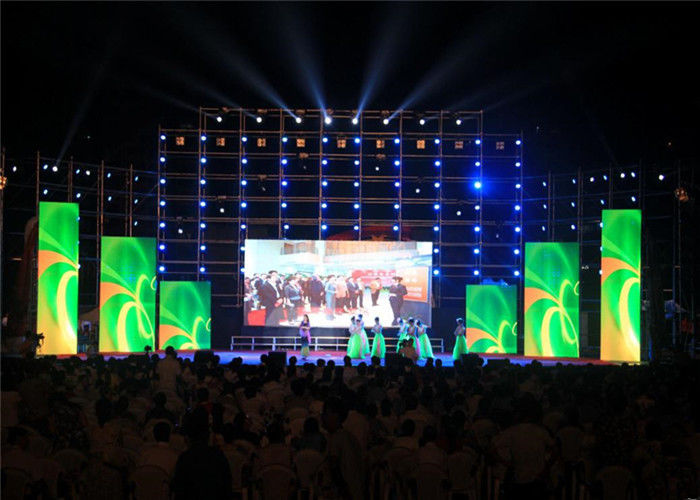 Cina Die - Casting Alum LED Video Curtain Rental, P5 Indoor LED Screens Untuk Acara pabrik