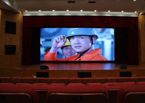 Cina Penghematan Energi P4 HD LED Video Dinding Indoor Full Color LED Screen Untuk Meeeting Room pabrik